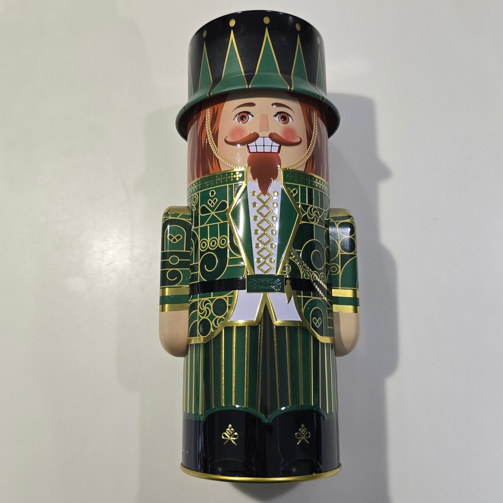 Bonnie & Pop Nutcracker Soldier Tins Set of 3 Red Green Blue Holiday Decor - Picture 5 of 8